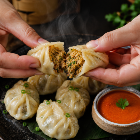 CHICKEN MOMO